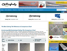 Tablet Screenshot of ceilinghelp.com